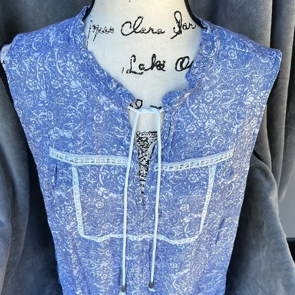 Caffe Marrakesh Sleeveless Blouse - Picture 1 of 6